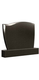 Модель памятника №144 горизонтальный, современный, мужской, свободный